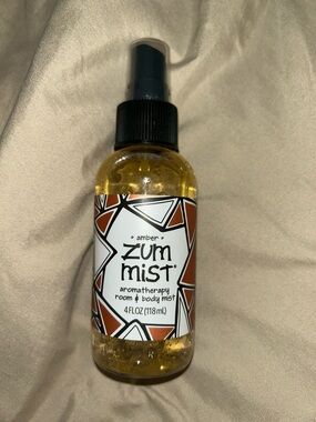 Zum Mist Amber Aromatherapy Room & Body Mist - Amber